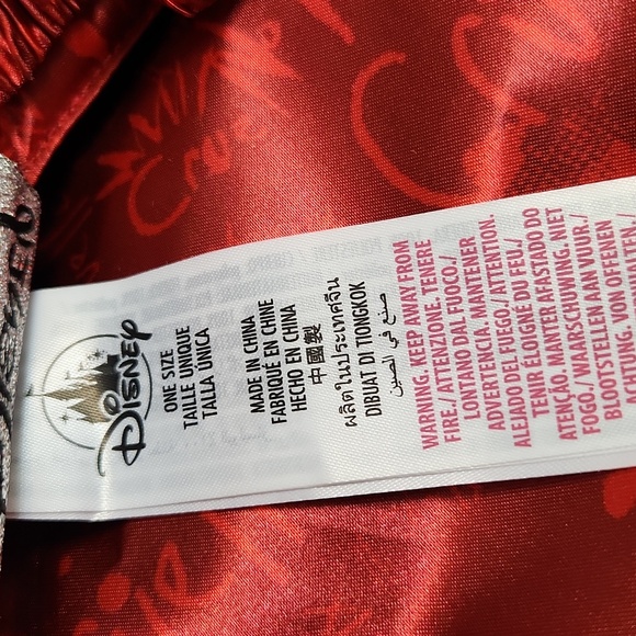 Disney Parks Cruela Devil Faux Leather Silver Stud Chain Newsboy Cap - Picture 7 of 9